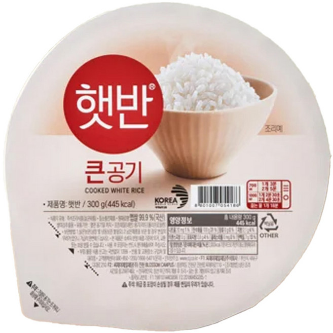 햇반 큰공기, 300g, 30개