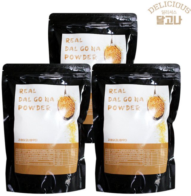 딜리셔스 달고나 파우더, 700g, 3개