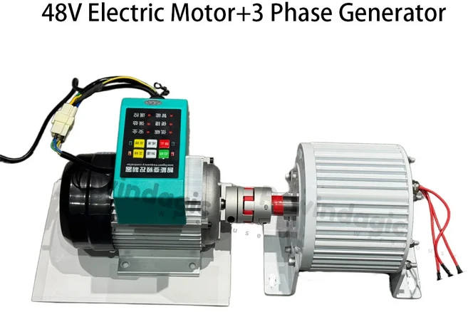50KW 영구 발전기 220V 380V 3000 RPM 디나모 50000W 구동 모터가있는 조용한, 03 Generator Set 1, 01 10KW