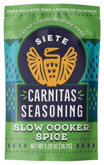 시에테 카르니타스 시즈닝 믹스 슬로우 쿠커 스파이스 36g, 1개