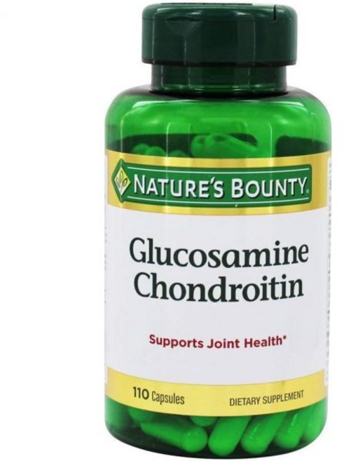 네이처로스 보티 글루코사민 콘드로이틴 복합제 110개 3팩 네이처스 바운티, 무향료, 1개, 110정