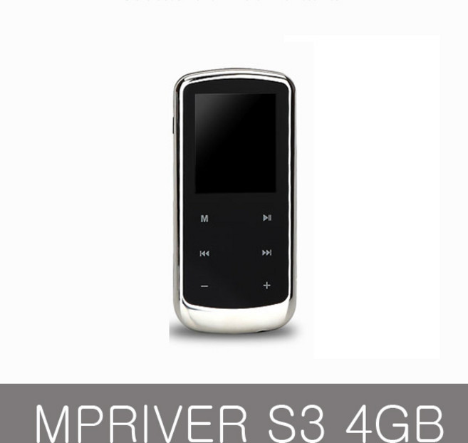 엠피리버 S3 MP3 FM 정전식터치 녹음 70시간재생 TF32GB, S3(피아노블랙), 피아노블랙