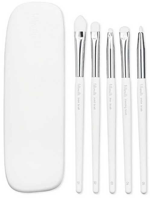 FilliMilli 아이브러시 프로 컬렉션 세트/1개/EYE BRUSH PRO COLLECTION 아이브러시 브러쉬 세트 세트 아이메이크업/한국화장품/올리브영 공식, 1개, 상세페이지 참조