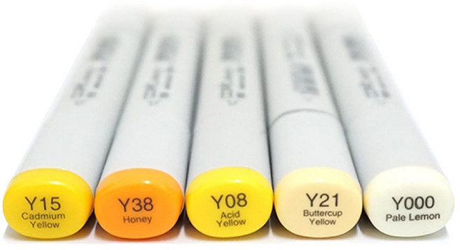 COPIC SKETCH 麥克筆 橢圓筆桿設計 色彩飽和 適用於插畫設計創作, 1個, Y15