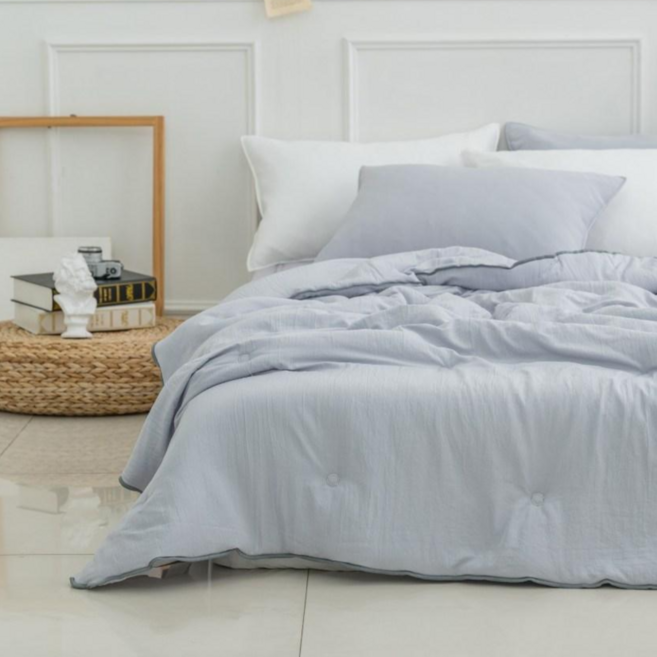 우아홈 피부기능성 핑퐁 콜라겐 텐셀 간절기 이불 패드 Q S사이즈 4COLOR