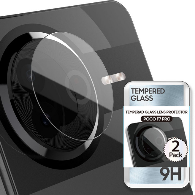 어반스티치 포코 F7 PRO 강화유리 카메라 액정 보호필름, 2세트