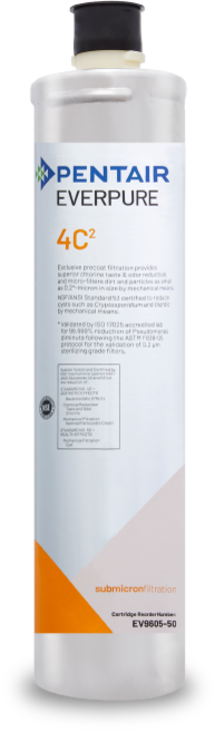 【EVERPURE 愛惠浦】活性碳濾心, 1個, 4C2 cart