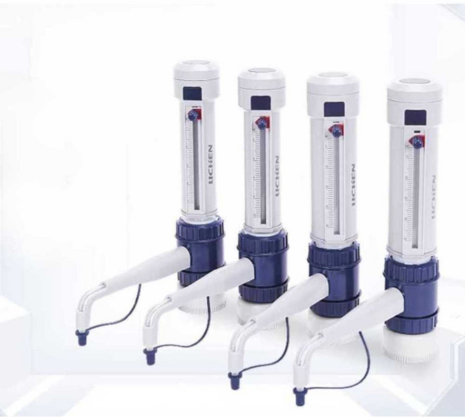 피펫 디스펜서 시약 소분 분주기 약품 샘플 병 분배기 펌프 약물 실험실 정량 과학 필러, 1개, Dispenser-F 0.5-5ml