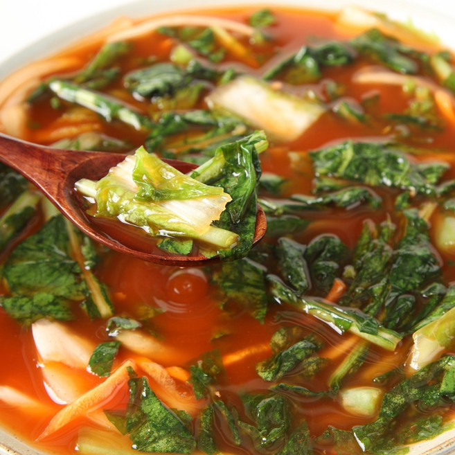 [더본촌] 단골 많은 국산 100% 전라도 얼갈이열무 물김치, 1세트, 2kg