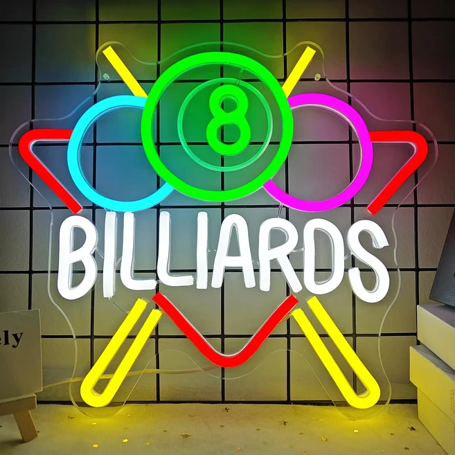 쿠쿠스토어 칠존 네온사인 B LED 조명 (가정 라운지 게임룸 카페 맥주바 침실 장식) 맞춤형 선물 야간, 02 37X30.4CM