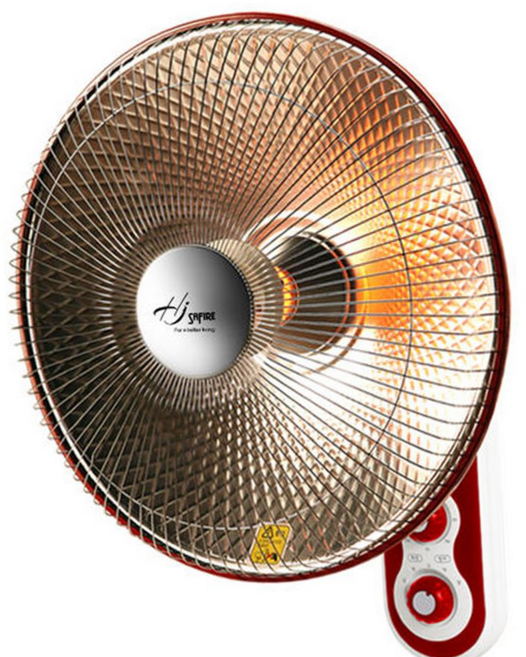 루체트리 전기히터 사파이어 세라믹 벽걸이 원적외선 선풍기형 난로