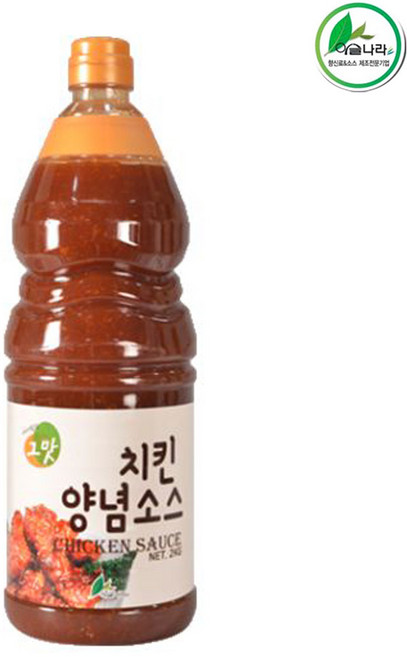 (주)이슬나라 양념치킨 치킨양념소스 2kg, 1개