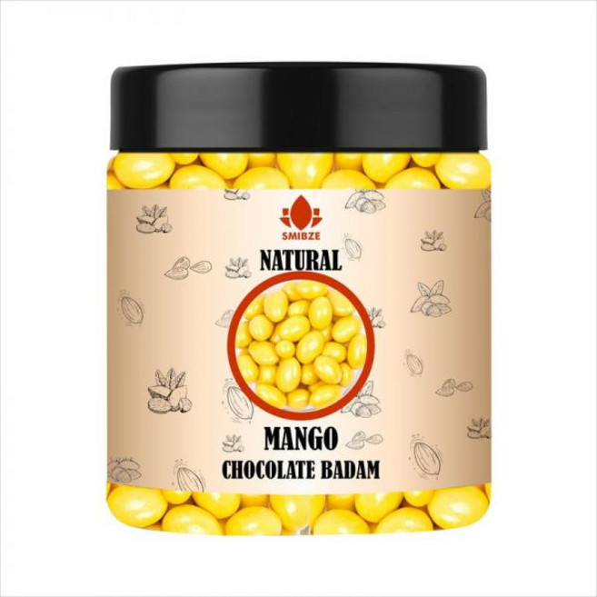 초콜릿 코팅 자연 망고 아몬드 5 OZ 142그램 1팩 SMIBZE, 4 온스 / 113 그램