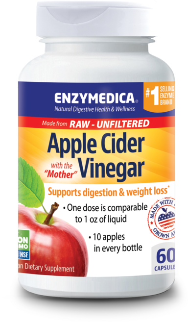 엔자이메디카 사과식초 애플사이다 비니거 애사비, 60정, 1개