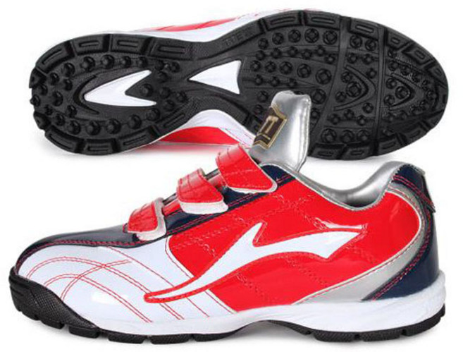 제트 BSR 8815G 레드화이트 인조잔디화 야구화