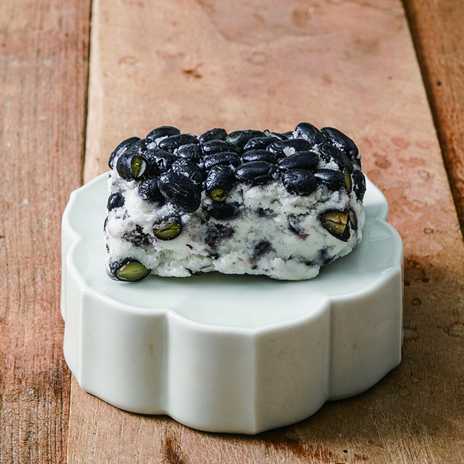 국내산 서리태 콩설기 아침대용떡 개별포장 10개입, 100g, 10개