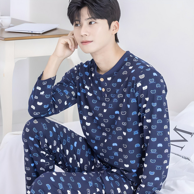 민트코코아 남성용 울트라스판 긴팔세트