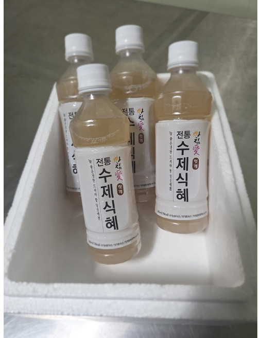 시원한 전통음료 국산 수제 식혜 340ml, 5개