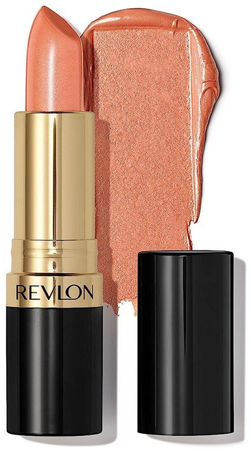 Revlon 수퍼 로스트러스 립스틱 미드나잇 미스터리 (043), 120 살구 판타지