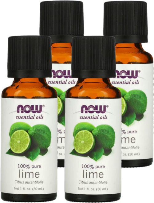 나우 퓨어 에센셜 오일 라임 30ml 4통