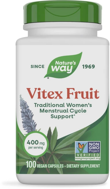 네이쳐스웨이 바이텍스 프루트 400mg 베지테리안 캡슐, 100정, 1개 - 쿠팡