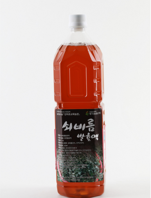 쇠비름발효액3숙성1.500ml산지직송, 1개, 1.5kg