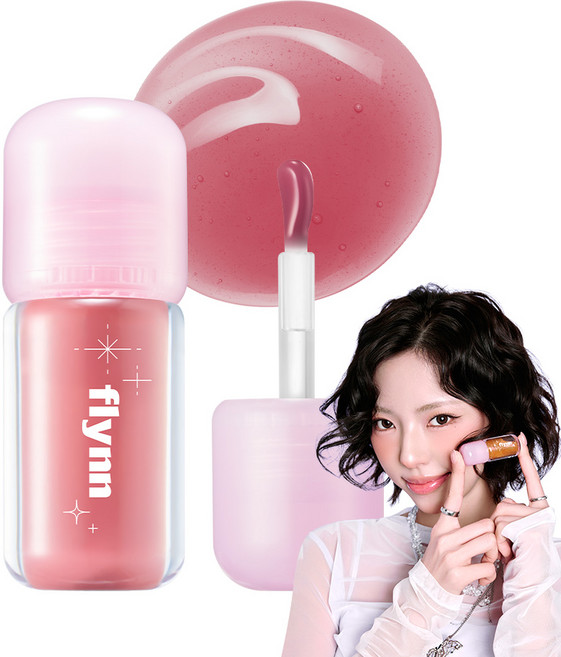 플린 [김고은 PICK] 글로우 팝 립 오일, 1개, 뮤티드 핑크