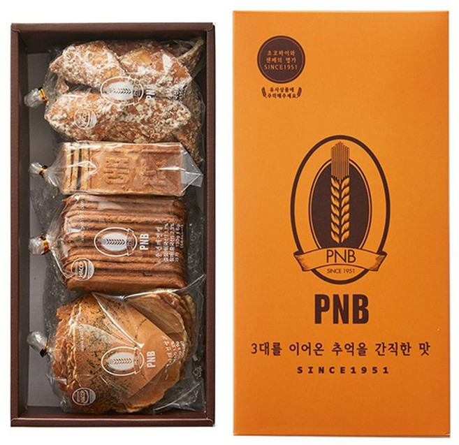 PNB 수제 전병 세트, 1박스
