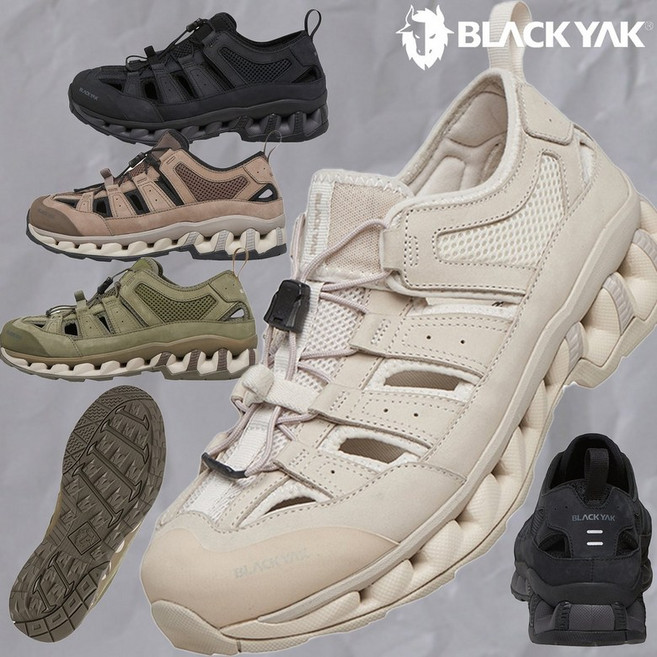 블랙야크 24년 여름신상 남성/여성 공용신발 트레킹/등산/일상 아쿠아슈즈 토오프 샌들 워터문