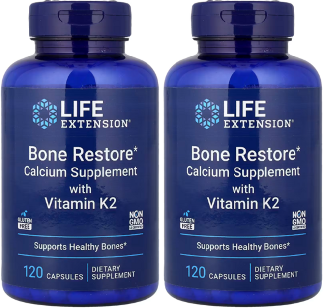 Life Extension 본 리스토어 비타민 K2 120정, 2개