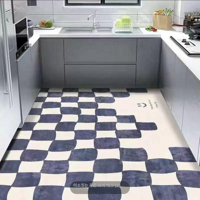 대형발매트 주방 욕실 발닦개 화장실 120x40cm