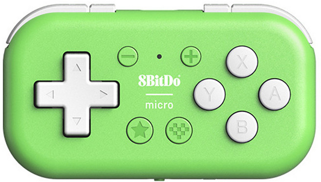 8BitDo 마이크로 블루투스 컨트롤러, 1개, 라이트그린