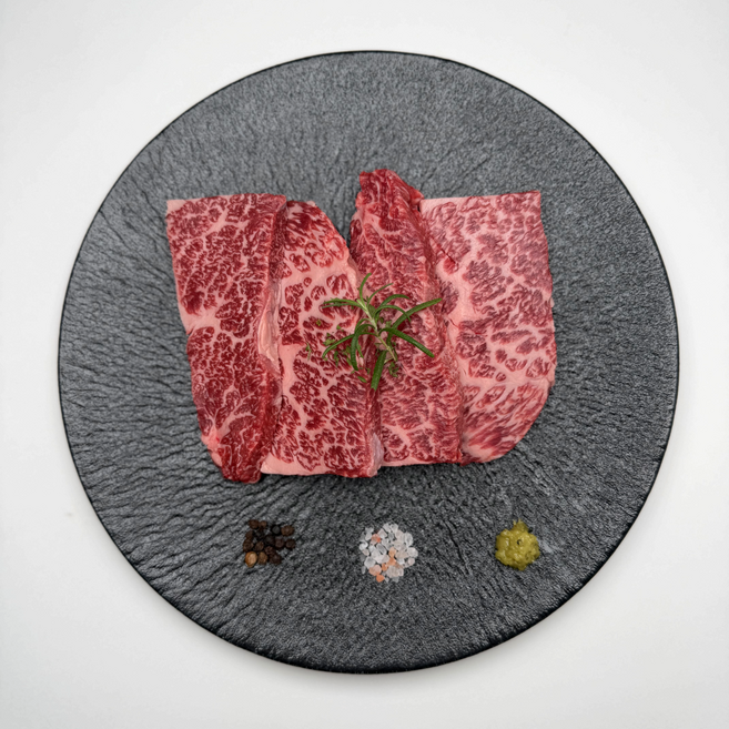 [대산축산] 국내산 한우 살치살 냉장, 200g, 2개