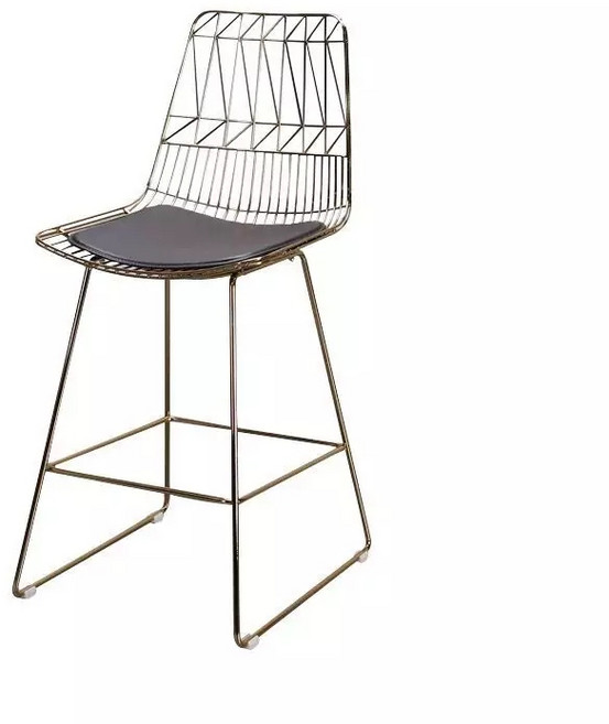 북유럽 모던 디자이너 하이 스툴 의자 침실 게임 홈 데코, 01 75CM