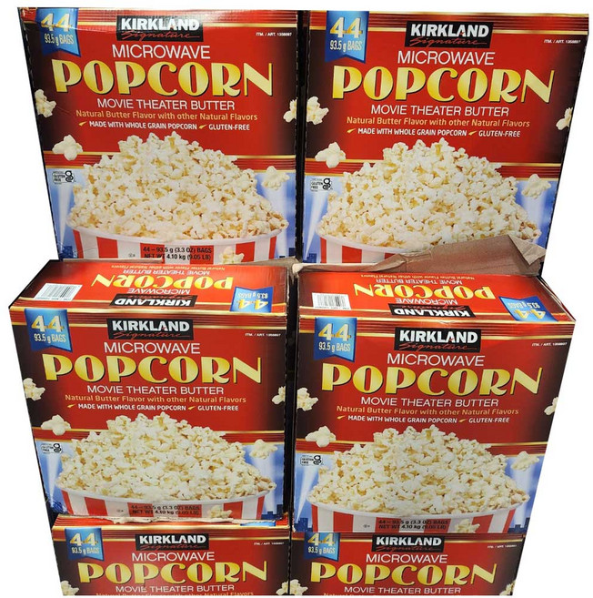 커클랜드 시그니춰 전자레인지 팝콘 간식 안주 식품, 4.1kg, 1박스