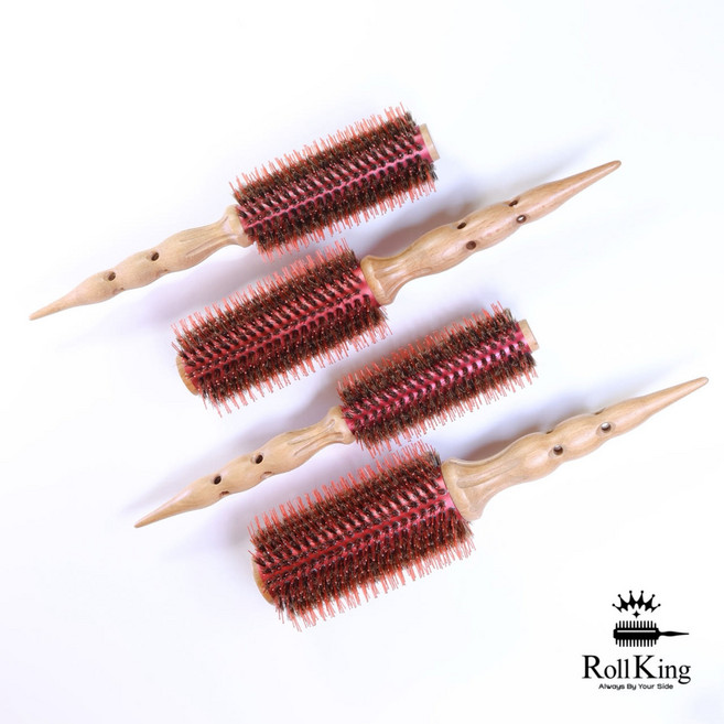 롤킹 차미오 열판 드라이 롤빗 돈모 롤 브러쉬, 1개, 3호