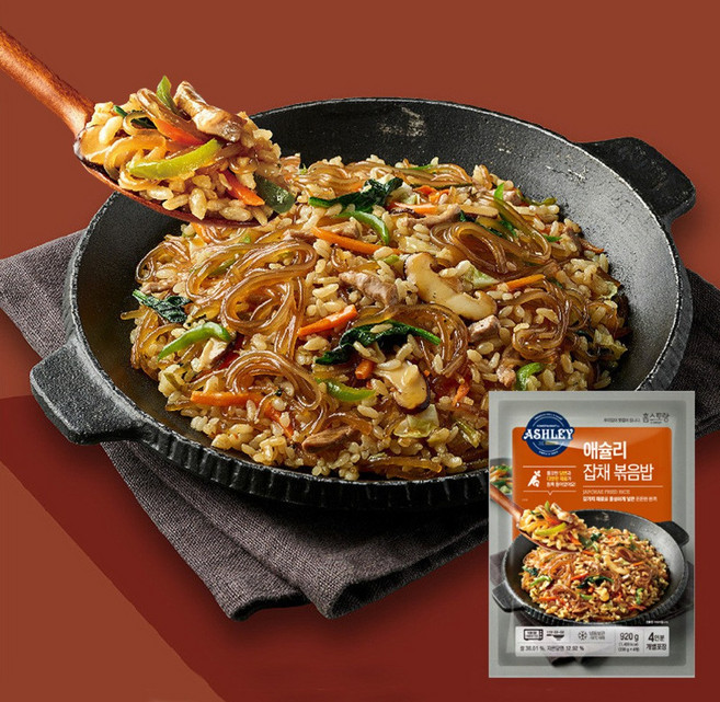 애슐리 잡채 볶음밥, 8개, 230g