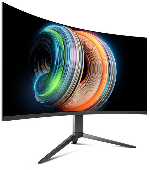 세로모니터 개발자 코드직업 디스플레이 흰색 세로 4k Led 모니터 pc 풀 hd 데스크탑 27 인치 곡선 컴퓨터, 32인치, 4) 32 inch