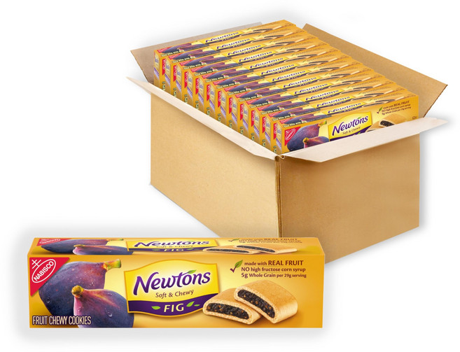 Newtons Soft & Fruit 츄이 무화과 쿠키 (무화과 바) 12 - 184.3g(6.5온스) 박스, 1개, 184.3g