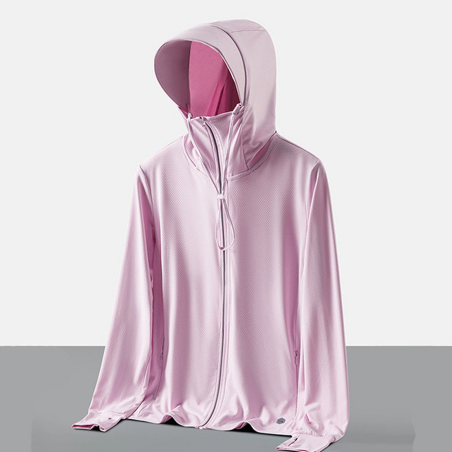 防曬涼感衣 冰絲透氣抗UV連帽外套