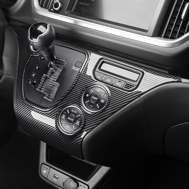 카스타 호환 더뉴 레이 자동차 용품 기어패널 커버, B타입-기어패널 커버 1P [카본몰딩], 기타