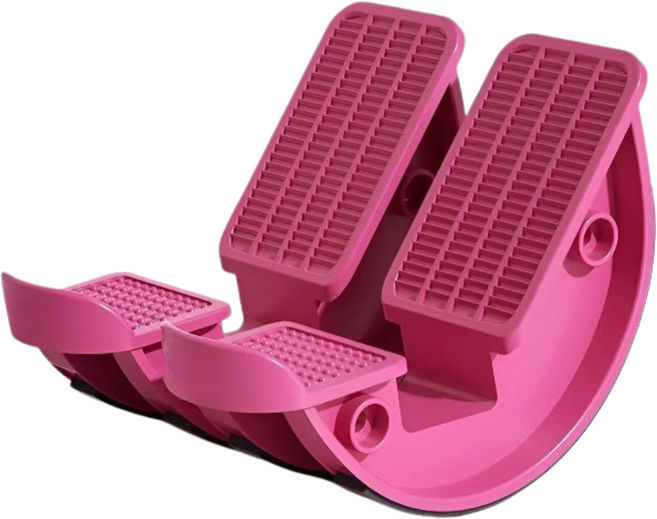 1+1 Mirsh 종아리 스트레칭 보드 다리 운동기구 햄스트링, 핑크