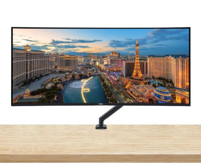 Dell U4025QW 커브드 40인치 2160P 4K WUHD 120Hz 5ms 모니터 풀 독 IPS HDMI 디스플레이포트 USB 허브 USBC 이더넷 스피커, 1개