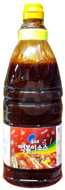 얼음골 떡볶이소스 2KG 업소용식자재 식당 분식 대용량 떡볶이양념장, 1