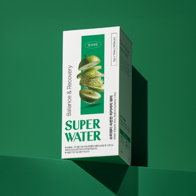 작심랩 슈퍼워터 속편한 리커버리 워터 단품, 10개, 5g