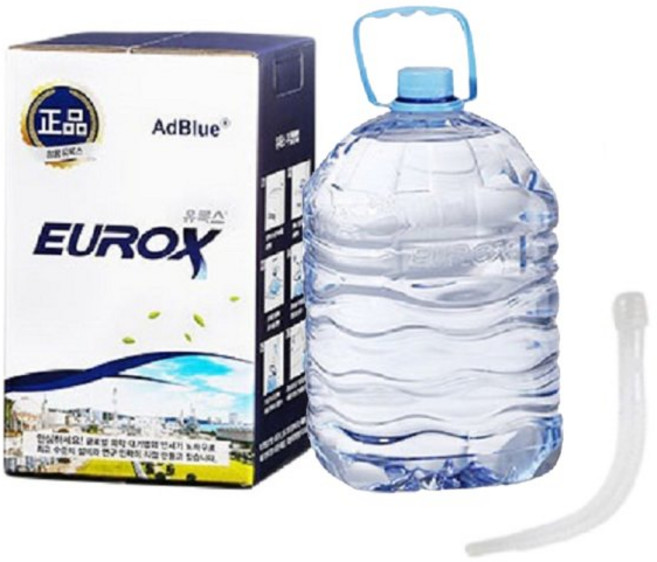 롯데정밀화학 유록스 요소수 10리터 정품 AdBlue 인증 자바라 미포함, 10L, 1개