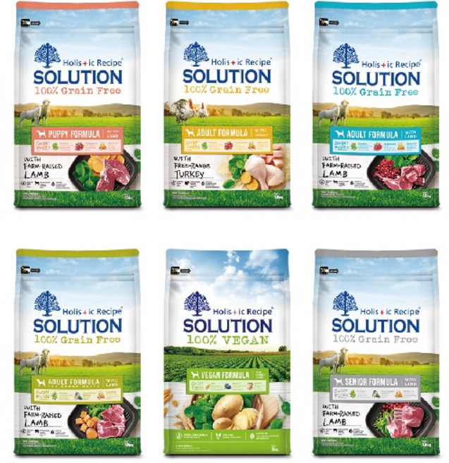 耐吉斯 Holistic Recipe Solution E5 好蛋白火雞餐 成犬 無榖狗飼料 22lb, 1個, E1 活力羊肉餐-幼犬22LB