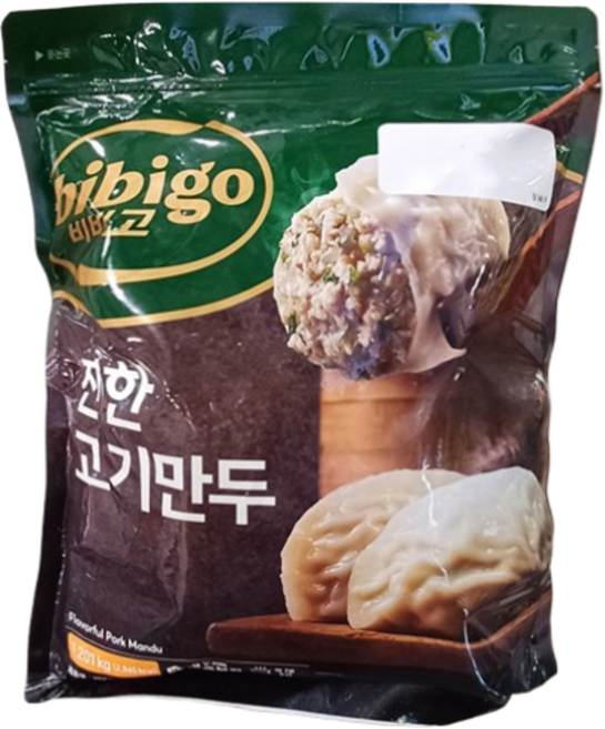 비비고 수제만둣집 맛 진한고기만두 1.2kg, 1개