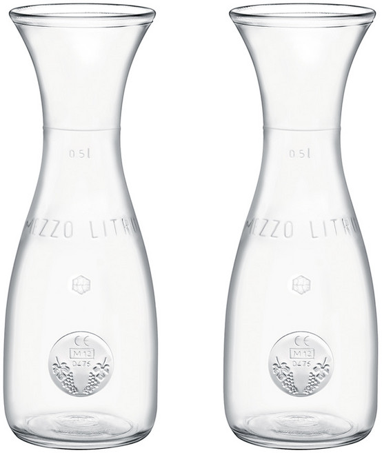 보르미올리 미주라 카라페, 0.5L, 2개