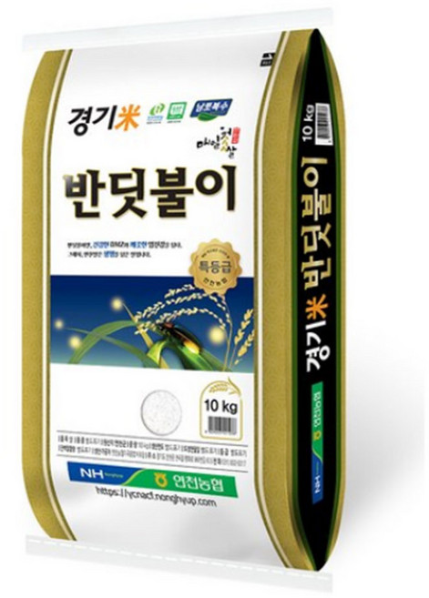 연천농협 경기미 반딧불이 쌀 특등급, 10kg, 1개